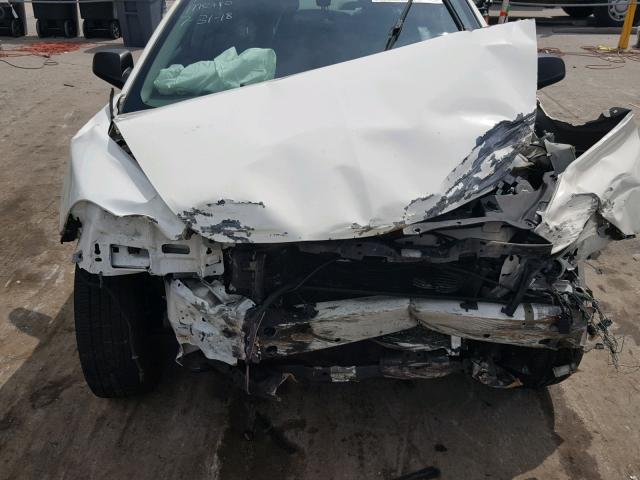 1G1ZG57B484237501 - 2008 CHEVROLET MALIBU LS WHITE photo 7