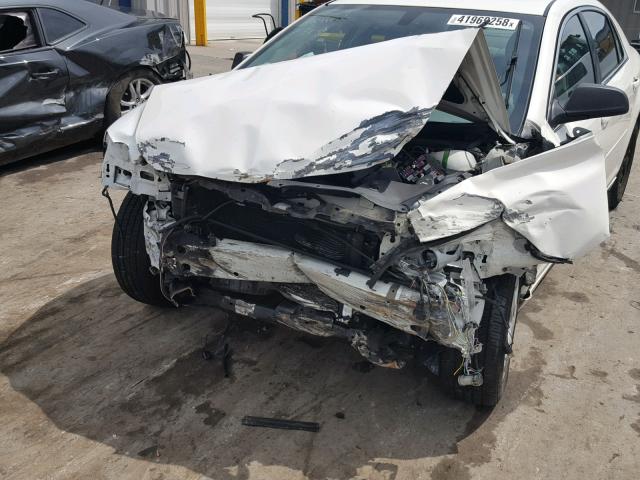 1G1ZG57B484237501 - 2008 CHEVROLET MALIBU LS WHITE photo 9