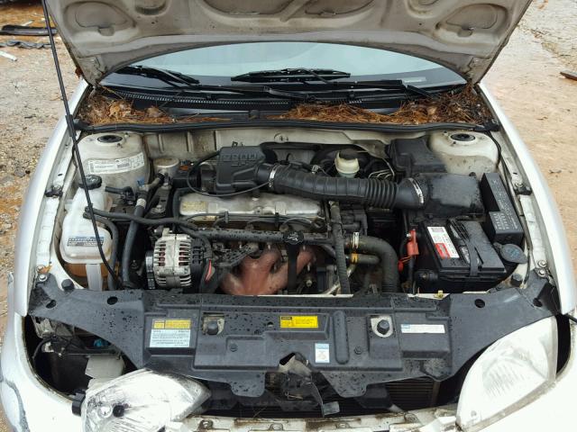 1G1JC524417153894 - 2001 CHEVROLET CAVALIER B SILVER photo 7