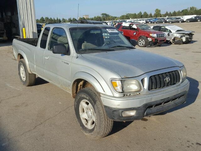 5TEWN72N31Z851448 - 2001 TOYOTA TACOMA XTR SILVER photo 1