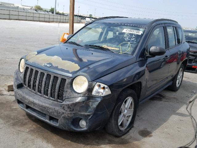 1J8FT47W08D715585 - 2008 JEEP COMPASS SP 蓝色 照片 2
