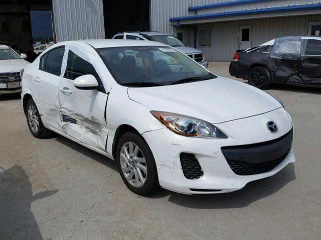 JM1BL1V73D1835487 - 2013 MAZDA 3 I WHITE photo 1