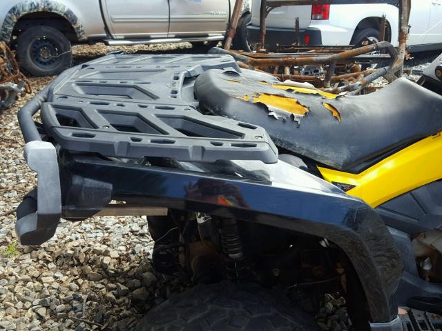 3JBLKLN13EJ000156 - 2014 CAN-AM OUTLANDER YELLOW photo 6