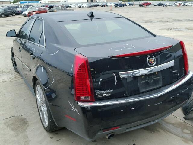 1G6DE5EY6B0155639 - 2011 CADILLAC CTS BLACK photo 3