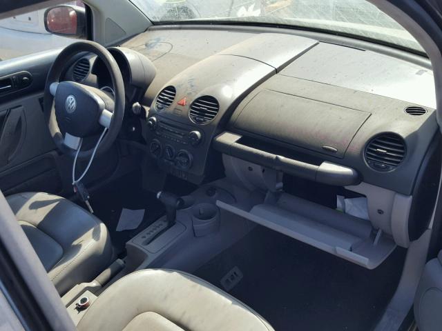 3VWBK31C64M419225 - 2004 VOLKSWAGEN NEW BEETLE ნაცრისფერი ფოტო 9