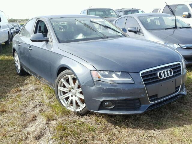 WAUAFAFL2AN010864 - 2010 AUDI A4 PREMIUM GRAY photo 1