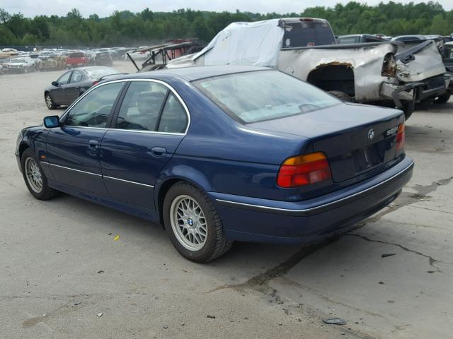 WBADM6340YGU08585 - 2000 BMW 528 I AUTO BLUE photo 3