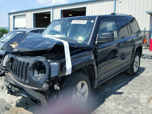 1C4NJRCB7CD639087 - 2012 JEEP PATRIOT LI BLACK photo 2