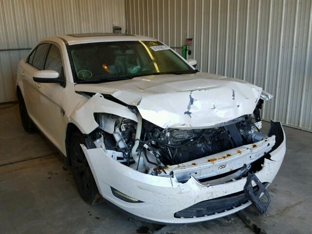 1FAHP2EW2CG133772 - 2012 FORD TAURUS SEL WHITE photo 1