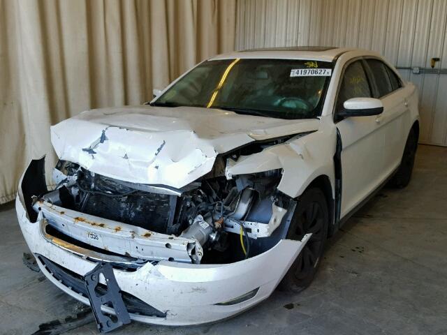 1FAHP2EW2CG133772 - 2012 FORD TAURUS SEL WHITE photo 2