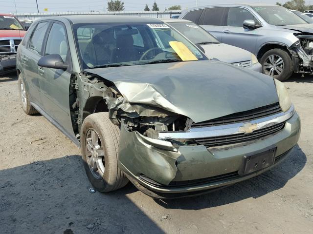 1G1ZT62865F131256 - 2005 CHEVROLET MALIBU MAX მწვანე ფოტო 1