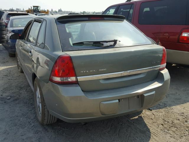 1G1ZT62865F131256 - 2005 CHEVROLET MALIBU MAX მწვანე ფოტო 3