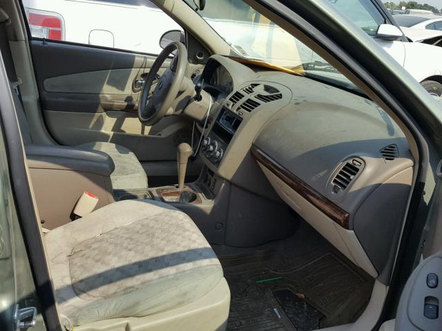 1G1ZT62865F131256 - 2005 CHEVROLET MALIBU MAX მწვანე ფოტო 5