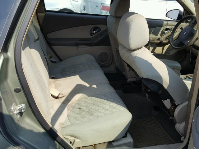 1G1ZT62865F131256 - 2005 CHEVROLET MALIBU MAX მწვანე ფოტო 6