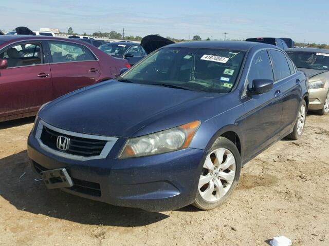 JHMCP26329C001800 - 2009 HONDA ACCORD BLUE photo 2