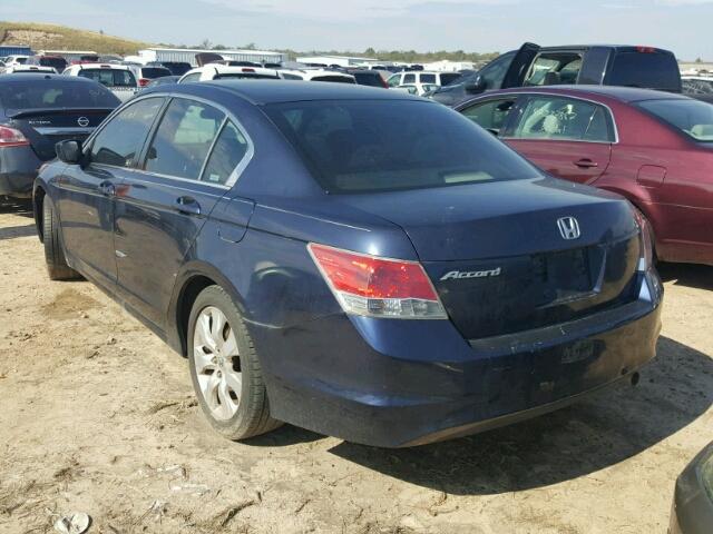 JHMCP26329C001800 - 2009 HONDA ACCORD BLUE photo 3