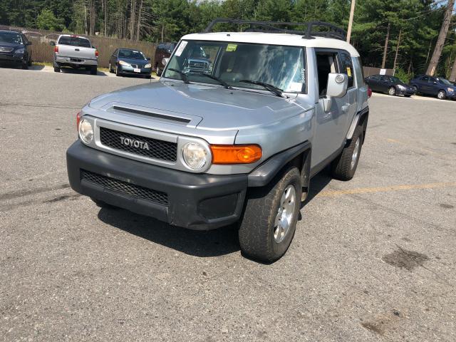 JTEBU11F98K017803 - 2008 TOYOTA FJ CRUISER SILVER photo 1