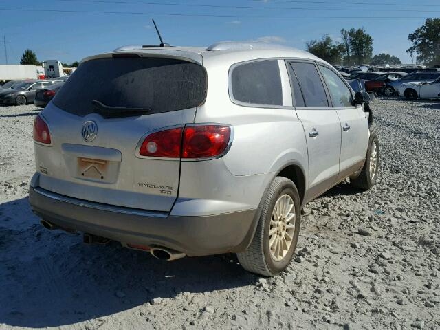 5GAEV23D09J135408 - 2009 BUICK ENCLAVE CX SILVER photo 4