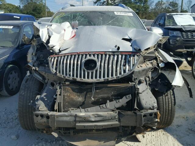 5GAEV23D09J135408 - 2009 BUICK ENCLAVE CX SILVER photo 9