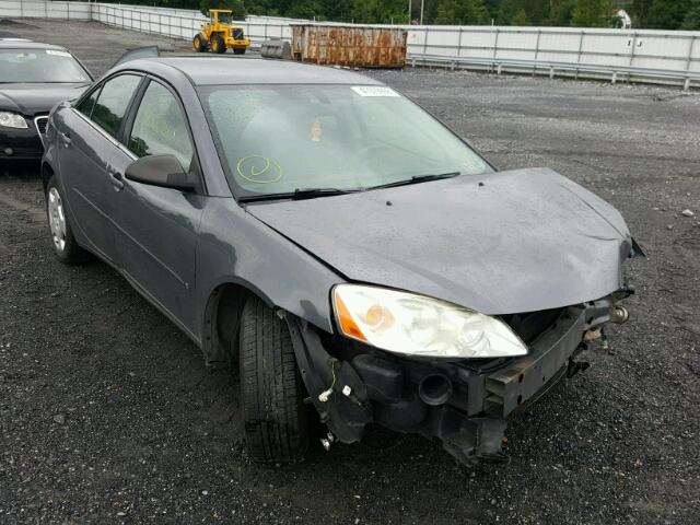 1G2ZF58BX74259384 - 2007 PONTIAC G6 VALUE L CHARCOAL photo 1