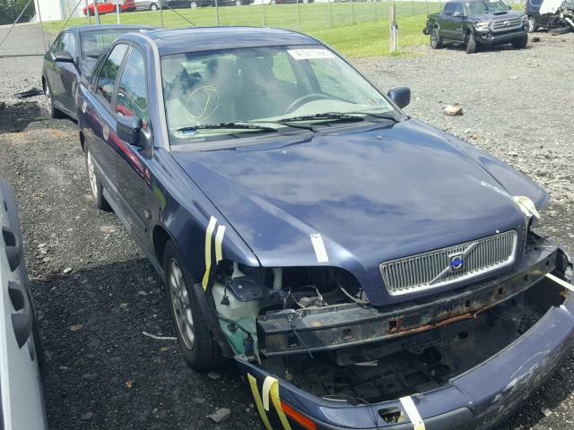 YV1VS29582F853444 - 2002 VOLVO S40 1.9T BLUE photo 1