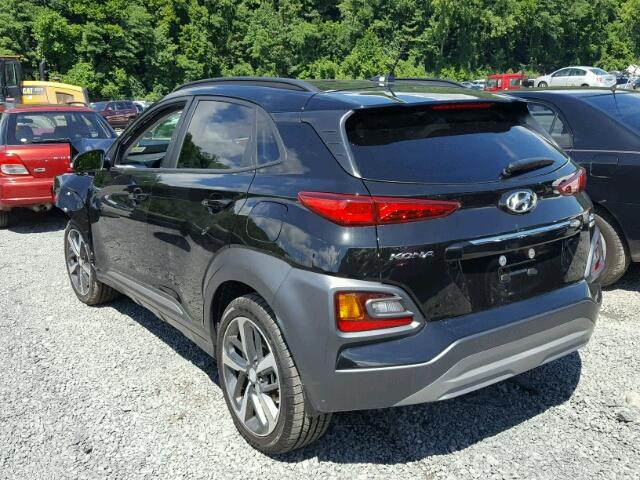 KM8K3CA57JU109363 - 2018 HYUNDAI KONA LIMIT BLACK photo 3