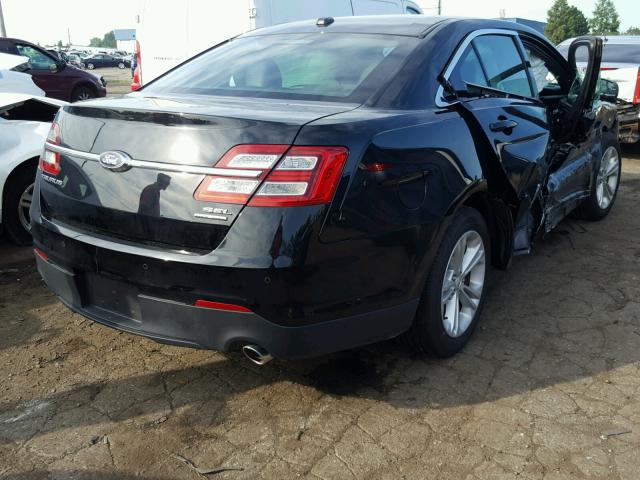 1FAHP2E80HG110550 - 2017 FORD TAURUS SEL BLACK photo 4