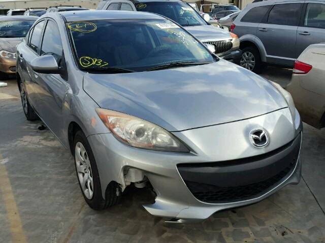 JM1BL1UF6C1597805 - 2012 MAZDA 3 SILVER photo 1