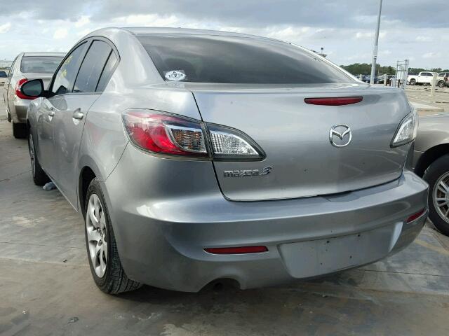 JM1BL1UF6C1597805 - 2012 MAZDA 3 SILVER photo 3