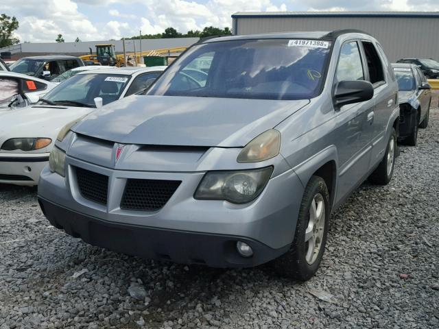 3G7DA03E64S500179 - 2004 PONTIAC AZTEK SILVER photo 2