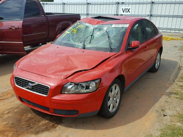 YV1MS382162196864 - 2006 VOLVO S40 RED photo 2