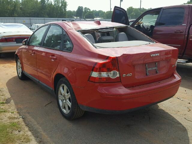 YV1MS382162196864 - 2006 VOLVO S40 RED photo 3