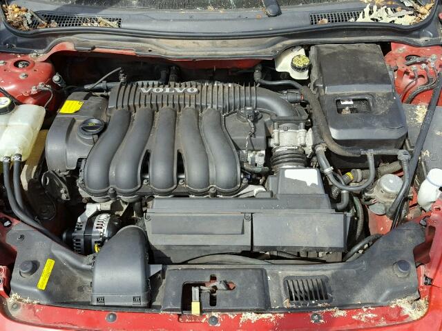 YV1MS382162196864 - 2006 VOLVO S40 RED photo 7