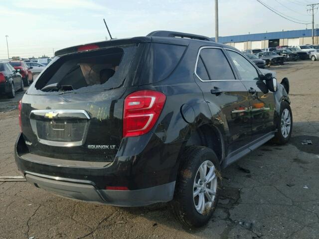 2GNALCEKXG1161162 - 2016 CHEVROLET EQUINOX BLACK photo 4