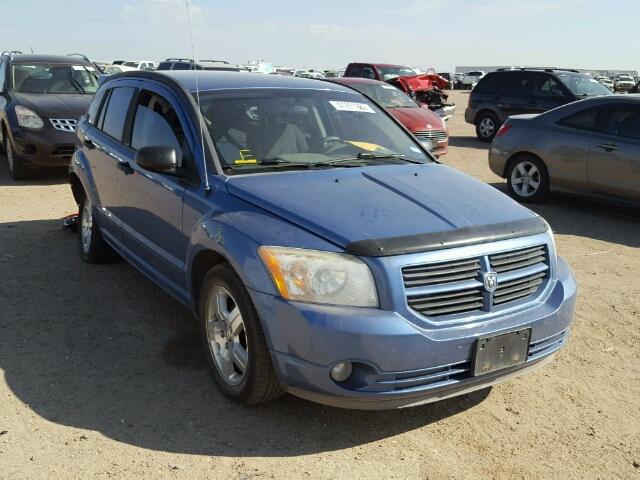 1B3HB48B17D562729 - 2007 DODGE CALIBER SX BLUE photo 1