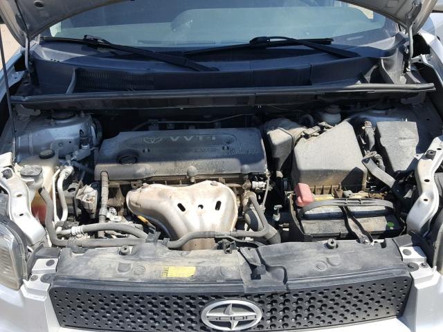JTLKE50E891090156 - 2009 TOYOTA SCION XB Silber Foto 7
