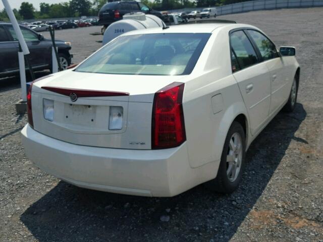 1G6DM57T860145219 - 2006 CADILLAC CTS WHITE photo 4