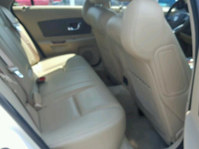 1G6DM57T860145219 - 2006 CADILLAC CTS WHITE photo 6
