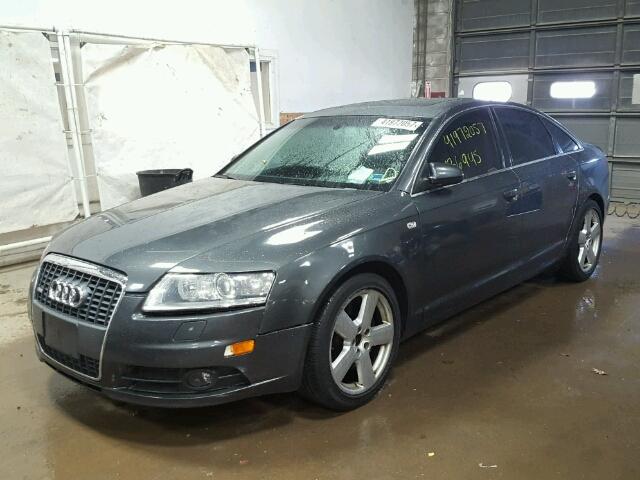 WAUEV74F57N112818 - 2007 AUDI A6 S-LINE GRAY photo 2