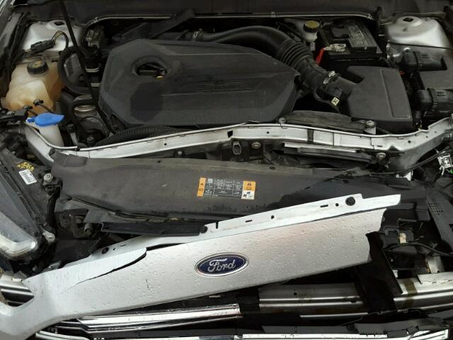 3FA6P0HRXDR331012 - 2013 FORD FUSION SILVER photo 7