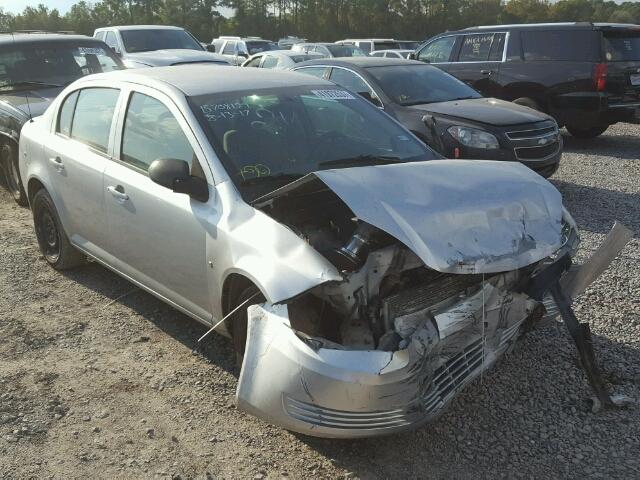 1G1AB5F54A7104734 - 2010 CHEVROLET COBALT LS SILVER photo 1