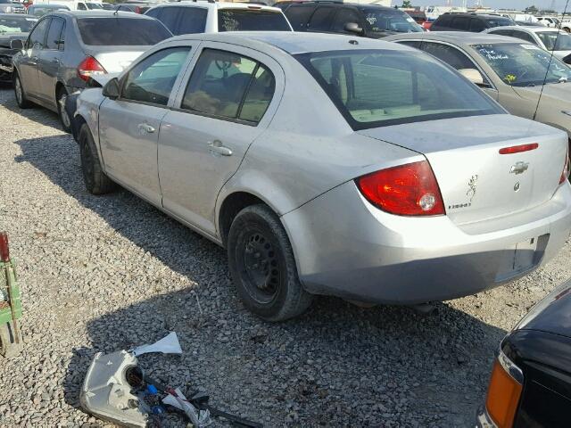 1G1AB5F54A7104734 - 2010 CHEVROLET COBALT LS SILVER photo 3