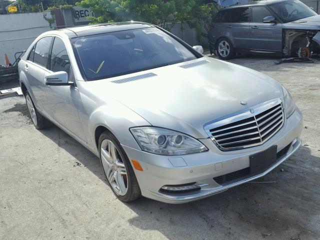 WDDNG8GB5BA392497 - 2011 MERCEDES-BENZ S 550 4MAT SILVER photo 1