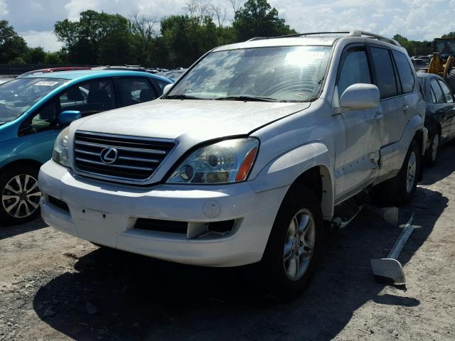 JTJBT20X070144521 - 2007 LEXUS GX 470 WHITE photo 2