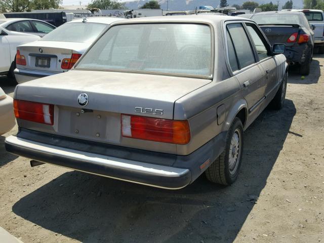 WBAAE5403H1695400 - 1987 BMW 325 BASE GRAY photo 4
