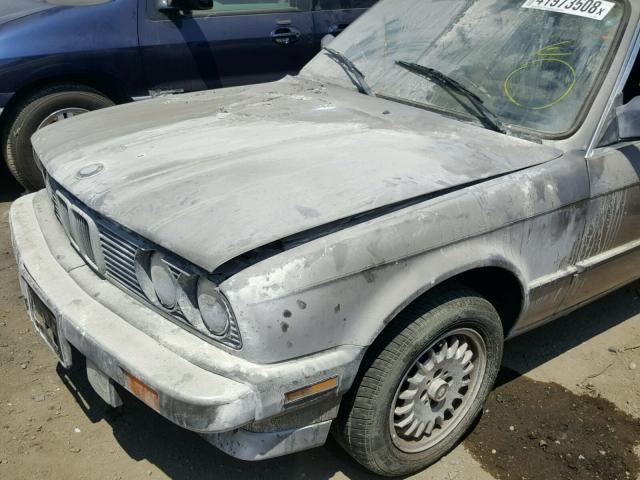 WBAAE5403H1695400 - 1987 BMW 325 BASE GRAY photo 9