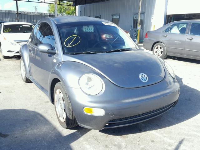 3VWBK21C93M428381 - 2003 VOLKSWAGEN NEW BEETLE ნაცრისფერი ფოტო 1