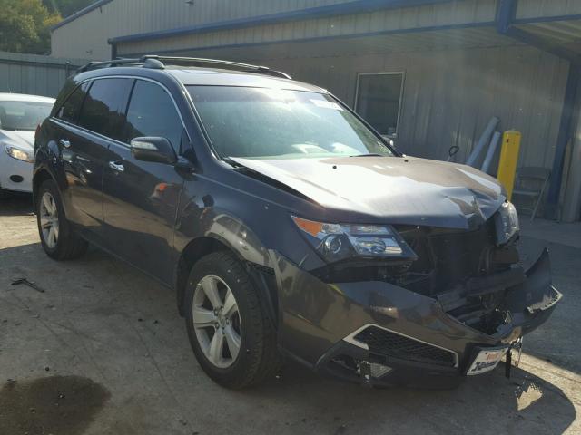 2HNYD2H62AH511342 - 2010 ACURA MDX TECHNO GRAY photo 1