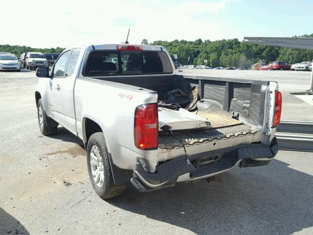 1GCHTCE33G1272092 - 2016 CHEVROLET COLORADO L SILVER photo 3