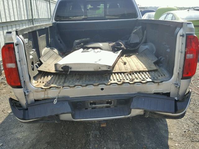 1GCHTCE33G1272092 - 2016 CHEVROLET COLORADO L SILVER photo 9